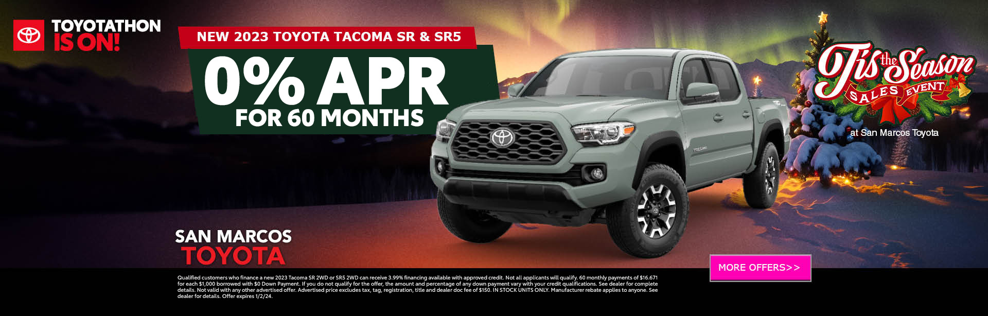 New Toyota Lease and Finance Specials | San Marcos Toyota