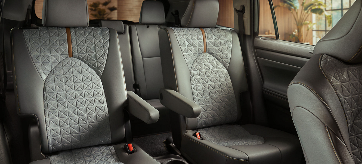 2024 Toyota Highlander Rear Seats