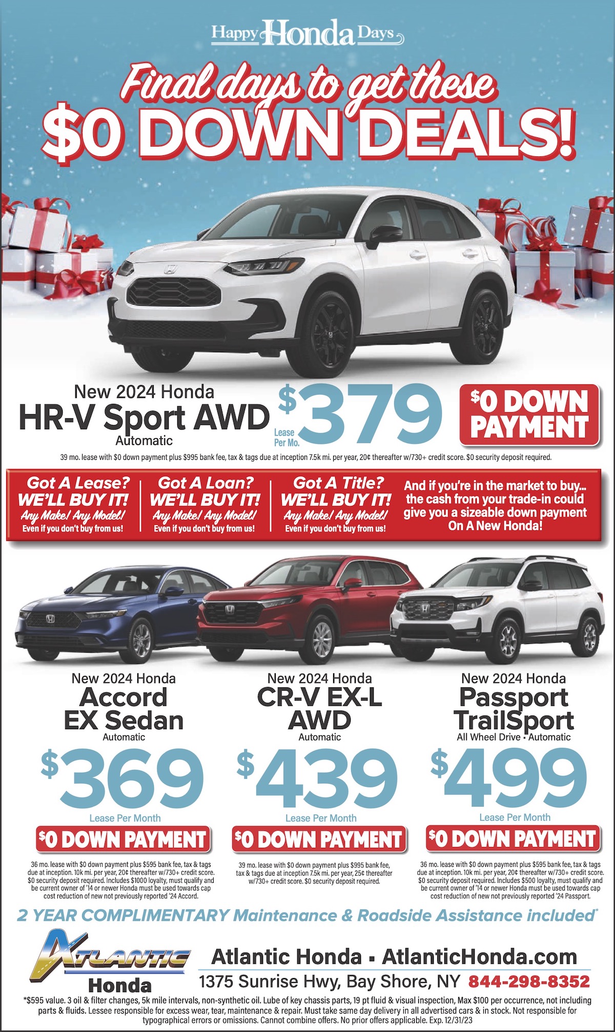 Bay Shore New York Honda Dealership Atlantic Honda