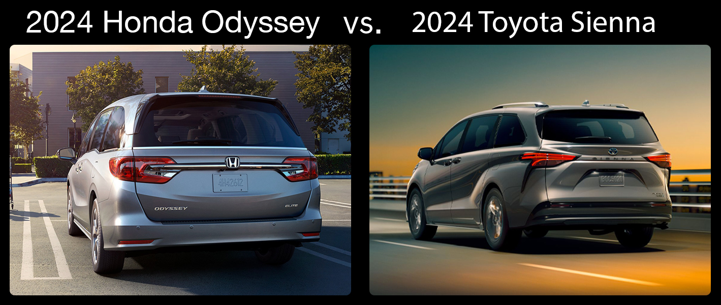 Why the 2024 Honda Odyssey is Preferred Over the 2024 Toyota Sienna