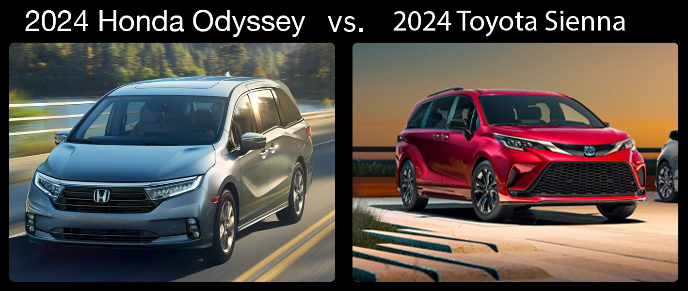 Why the 2024 Honda Odyssey is Preferred Over the 2024 Toyota Sienna