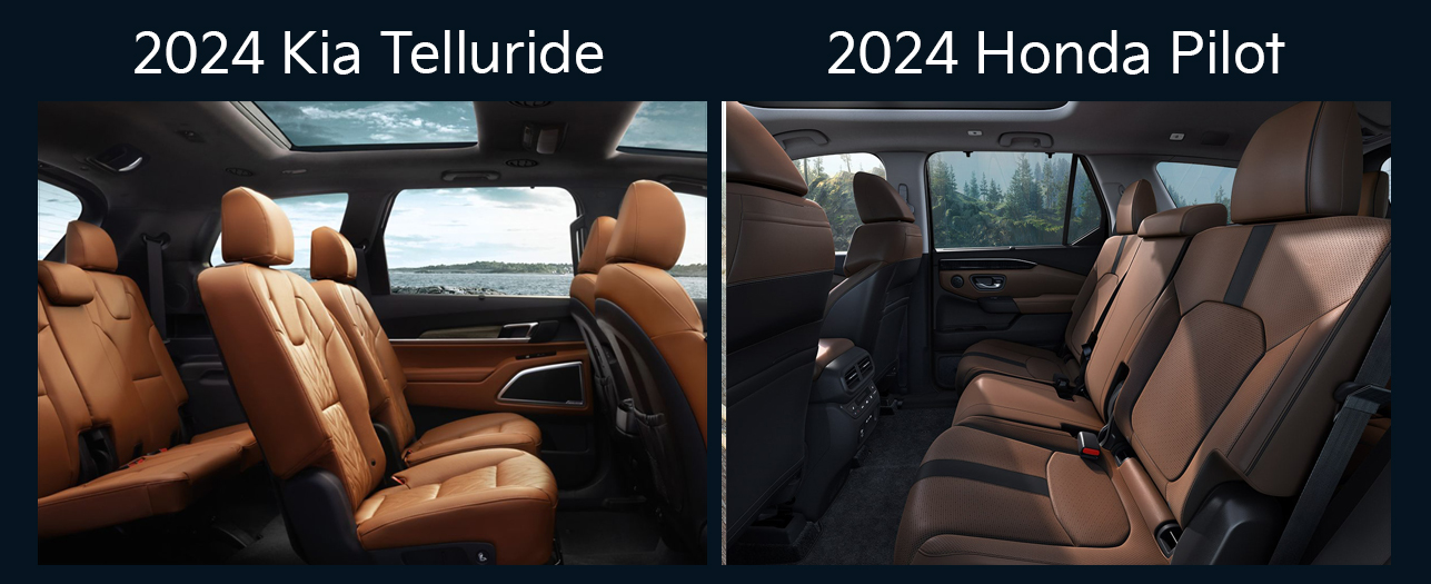 2024 kia telluride vs 2024 honda pilot