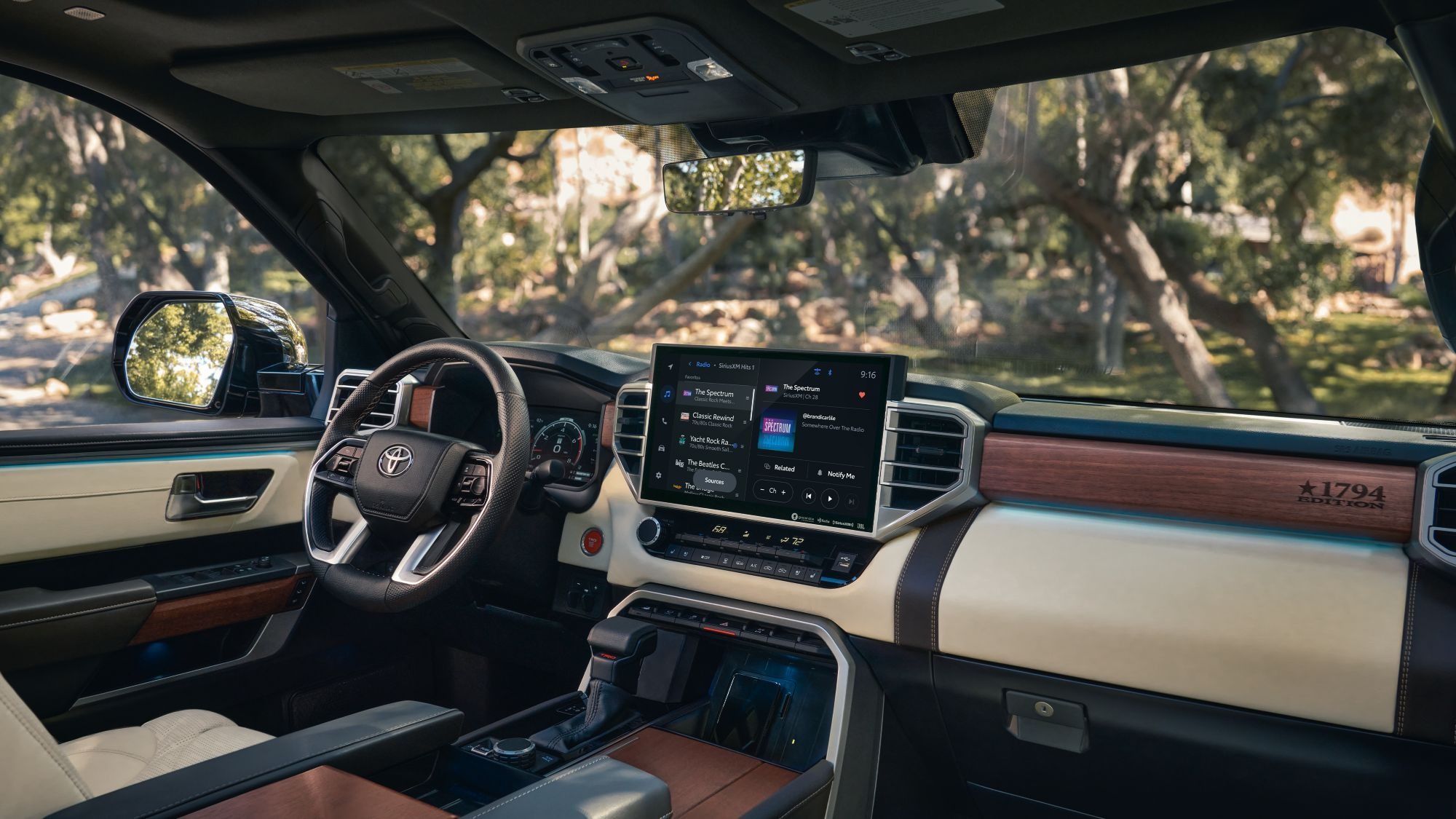 2024 Toyota Tundra Front Cabin