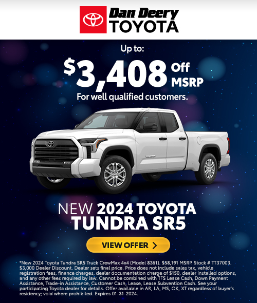 New Toyota Specials - Dan Deery Toyota