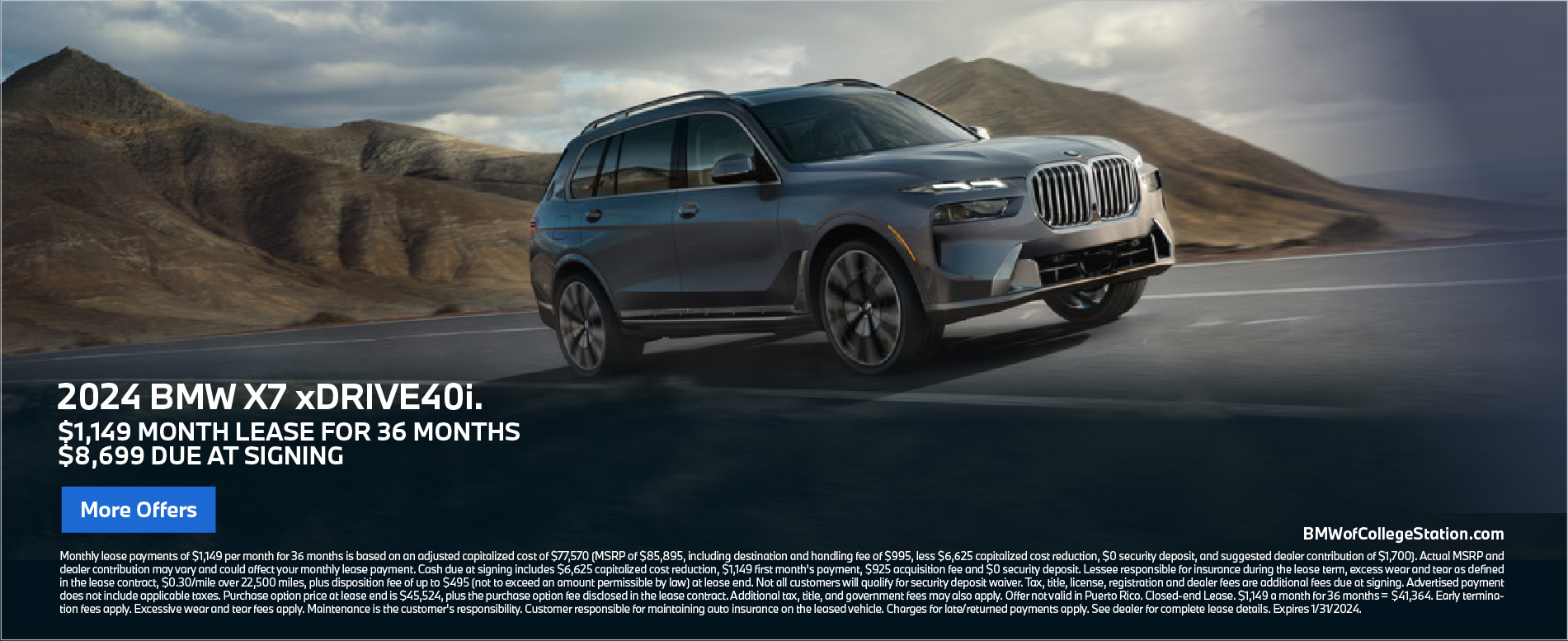 New Vehicle Specials | BMW of Brazos Valley | Bryan, Texas