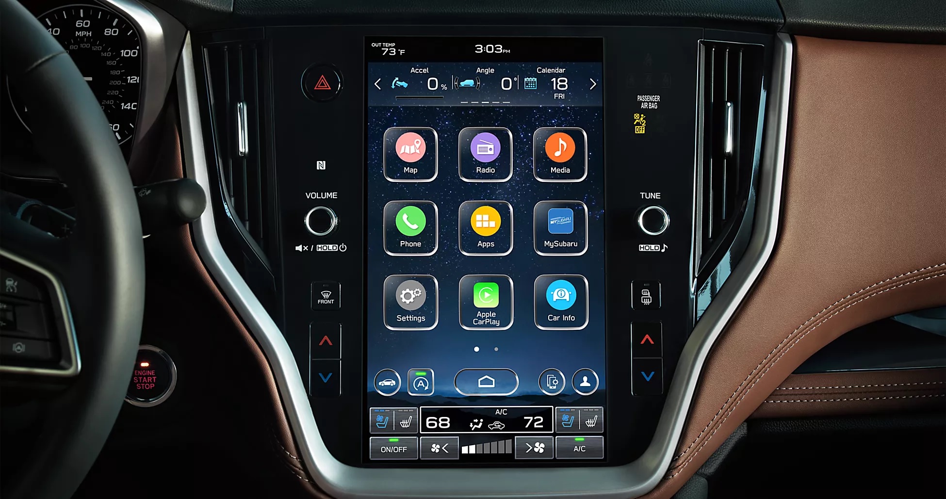 2024 Subaru Legacy Touchscreen