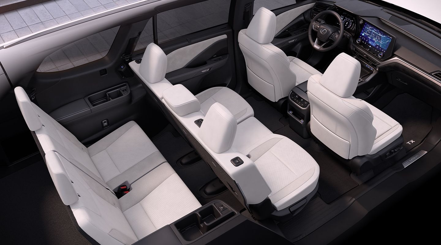 2024 Lexus TX 350 Seating Arrangement