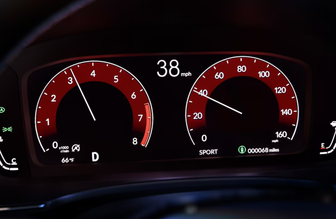 2024 Civic Sedan Instrumentation