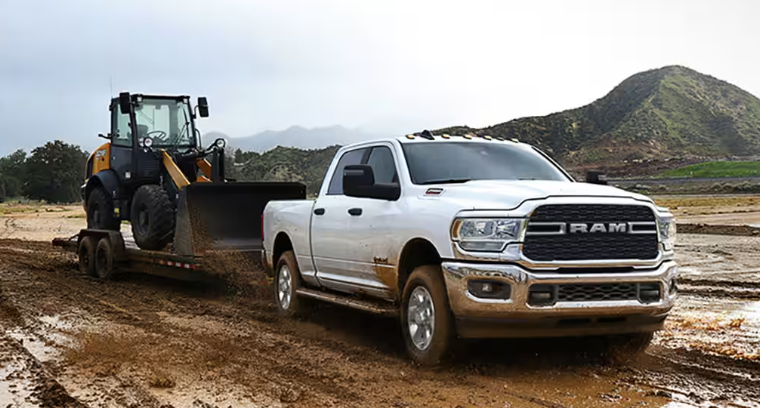 2024 Ram 2500 White Exterior View