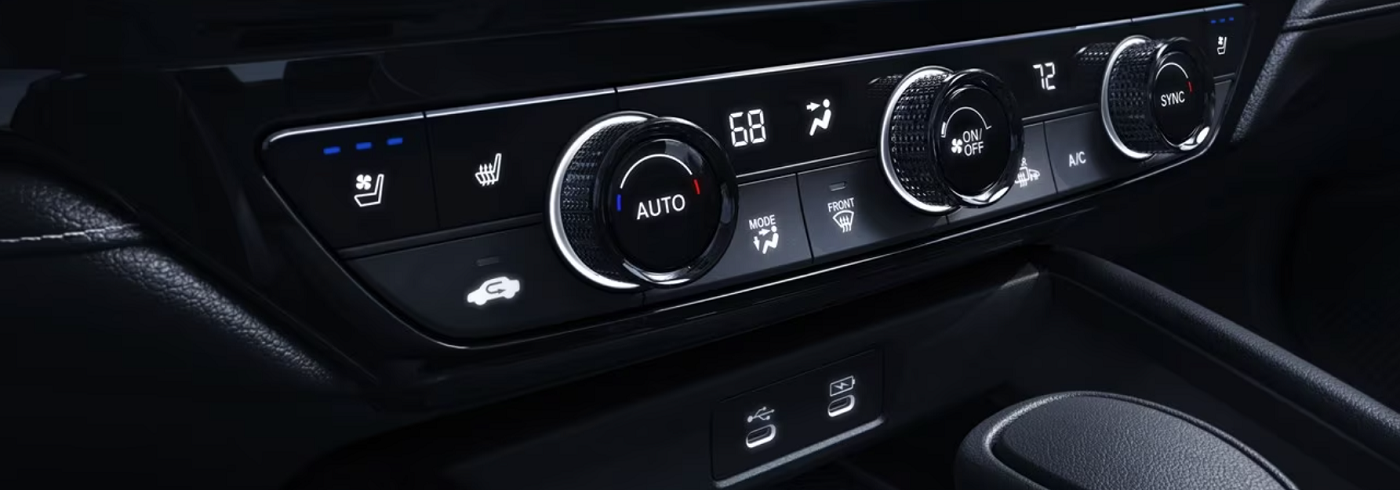 2024 Honda Accord Climate Control System