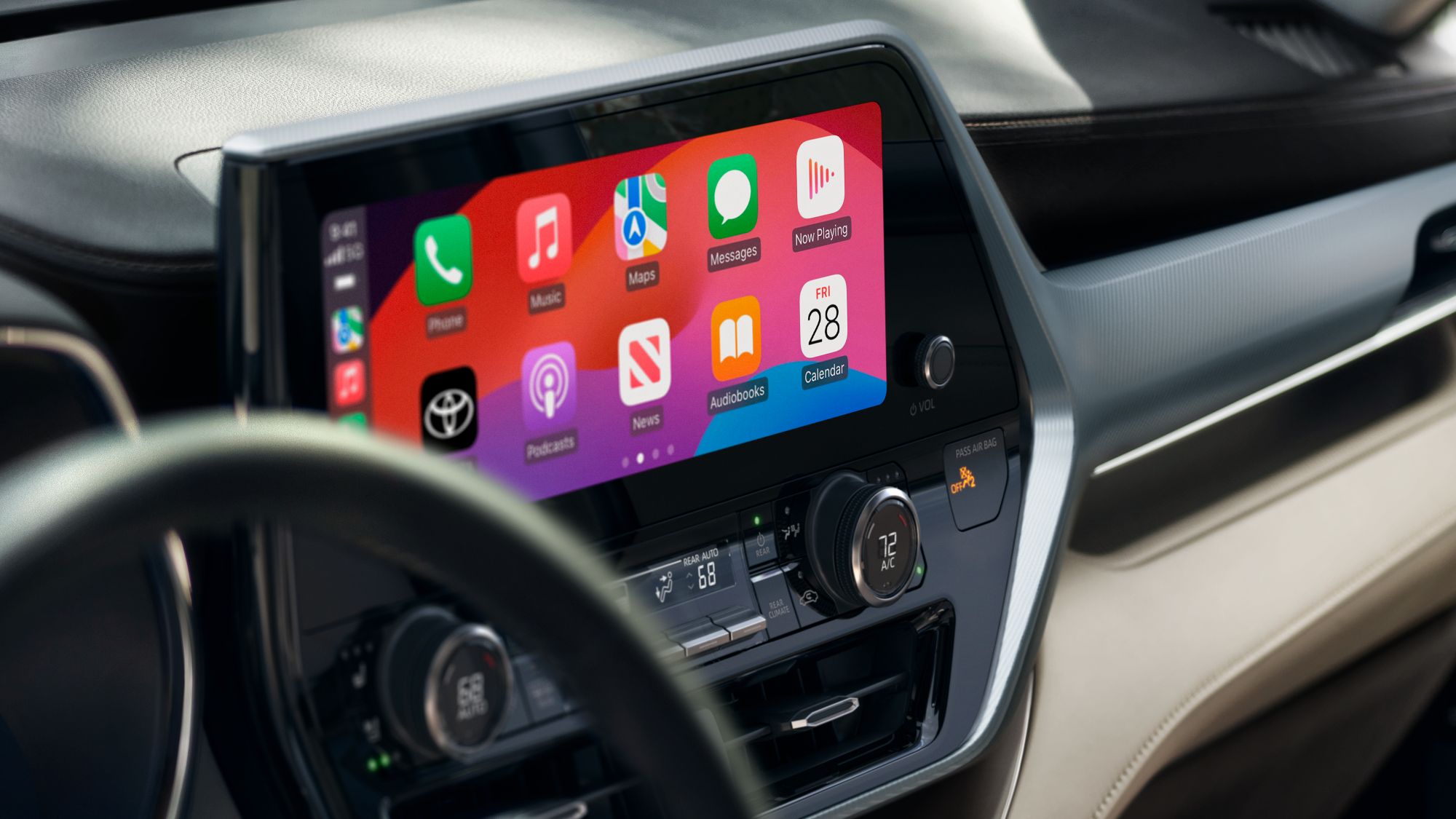 2024 Toyota Highlander Touchscreen