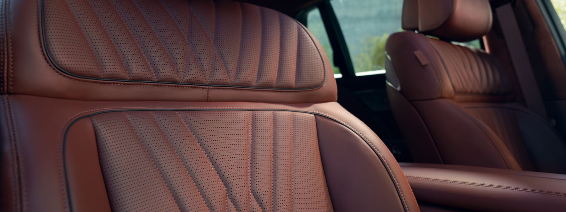 Leather Seats in the 2024 Genesis G90