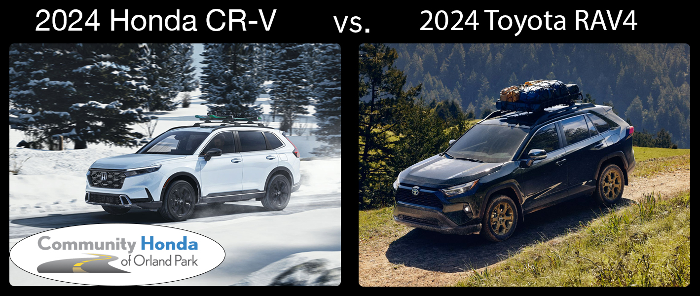 2024 Honda cr-v vs 2024 Toyota Rav4