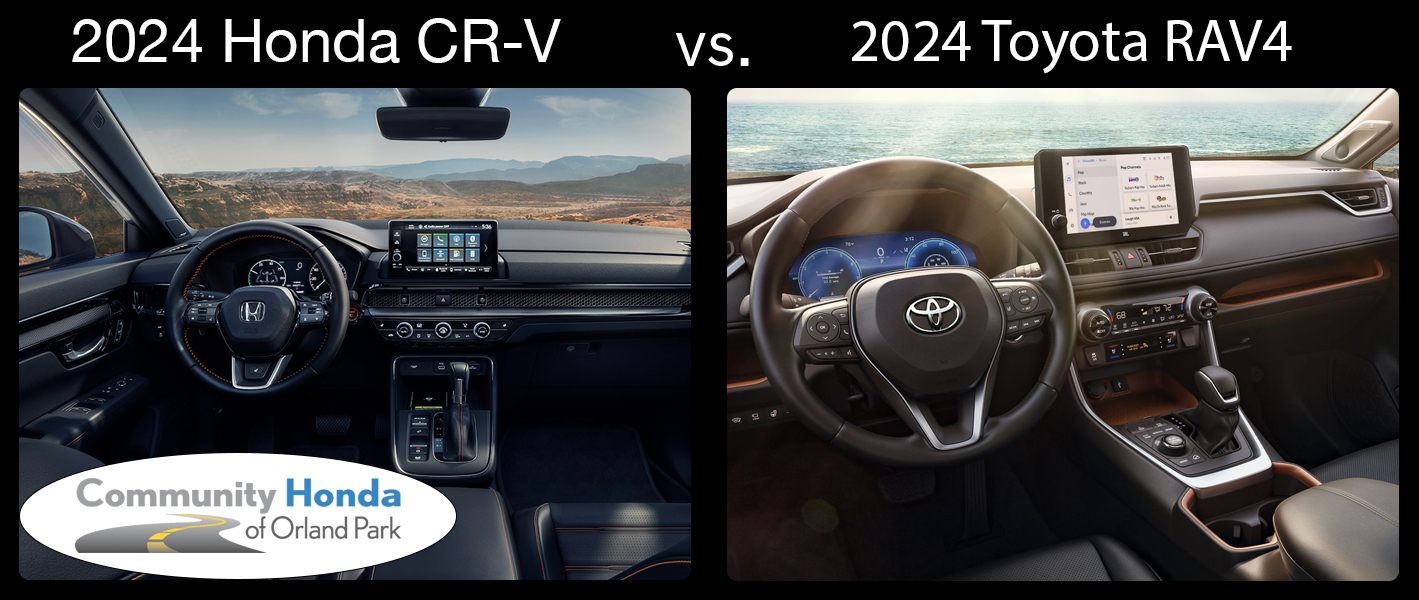 2024 Honda cr-v vs 2024 Toyota Rav4