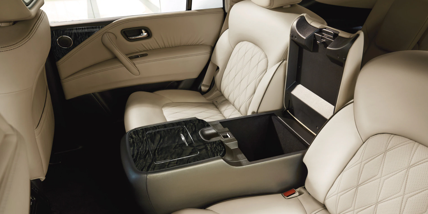 2024 Nissan Armada Second-Row Seats