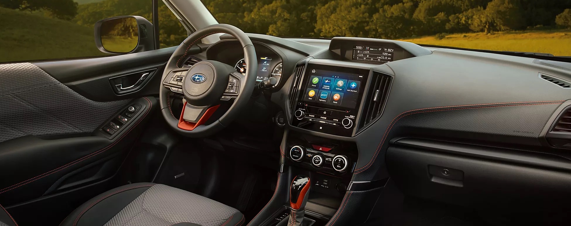 2024 Subaru Forester Center Console