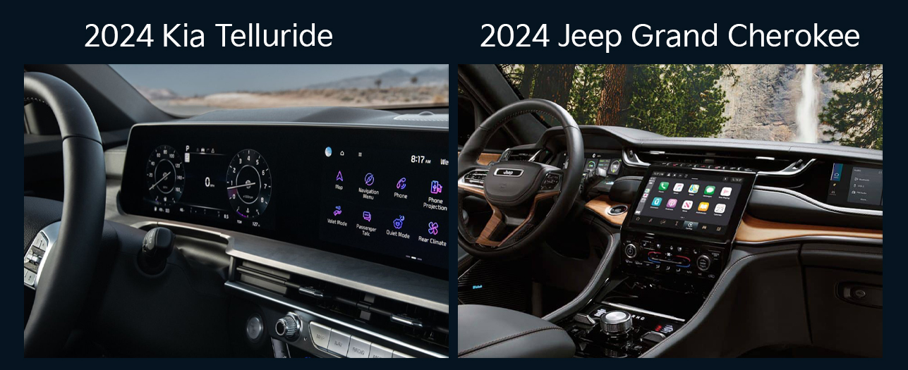 3 Things the 2024 Kia Telluride Does that the 2024 Jeep Grand Cherokee ...