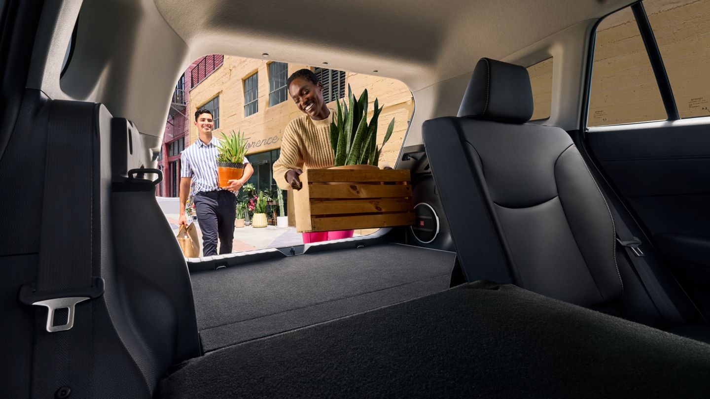 2024 Toyota Corolla Cross Rear Cargo Space