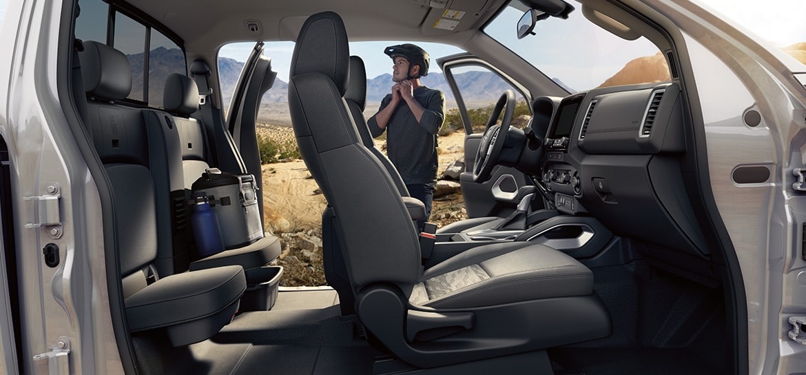 Full Seating Arrangement in the 2024 Nissan Frontier