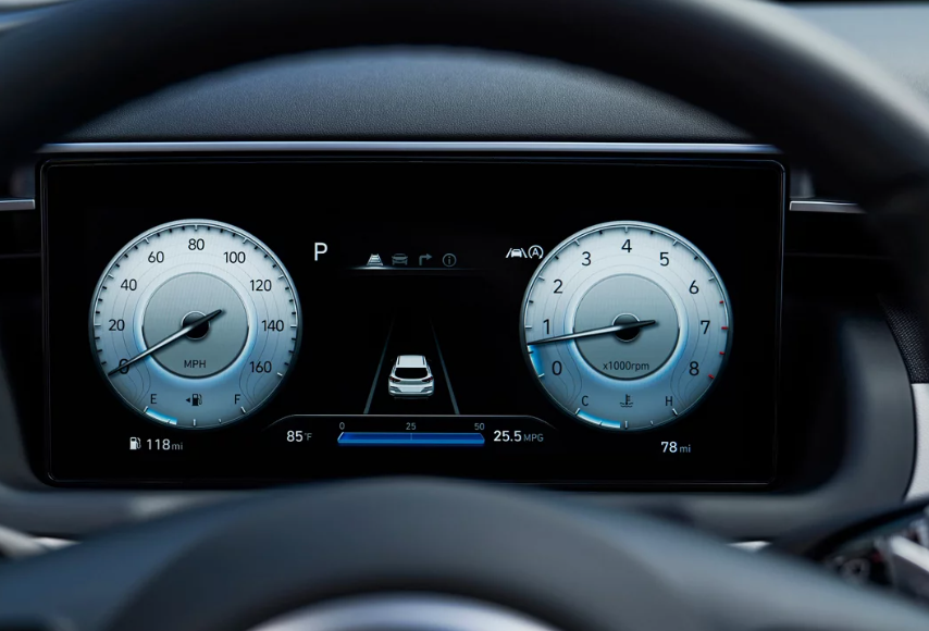 2024 Hyundai TUCSON 10.25-inch Digital Instrument Cluster