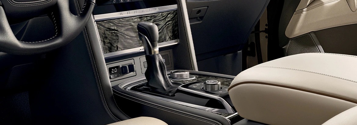 2024 Nissan Armada Gear Selector