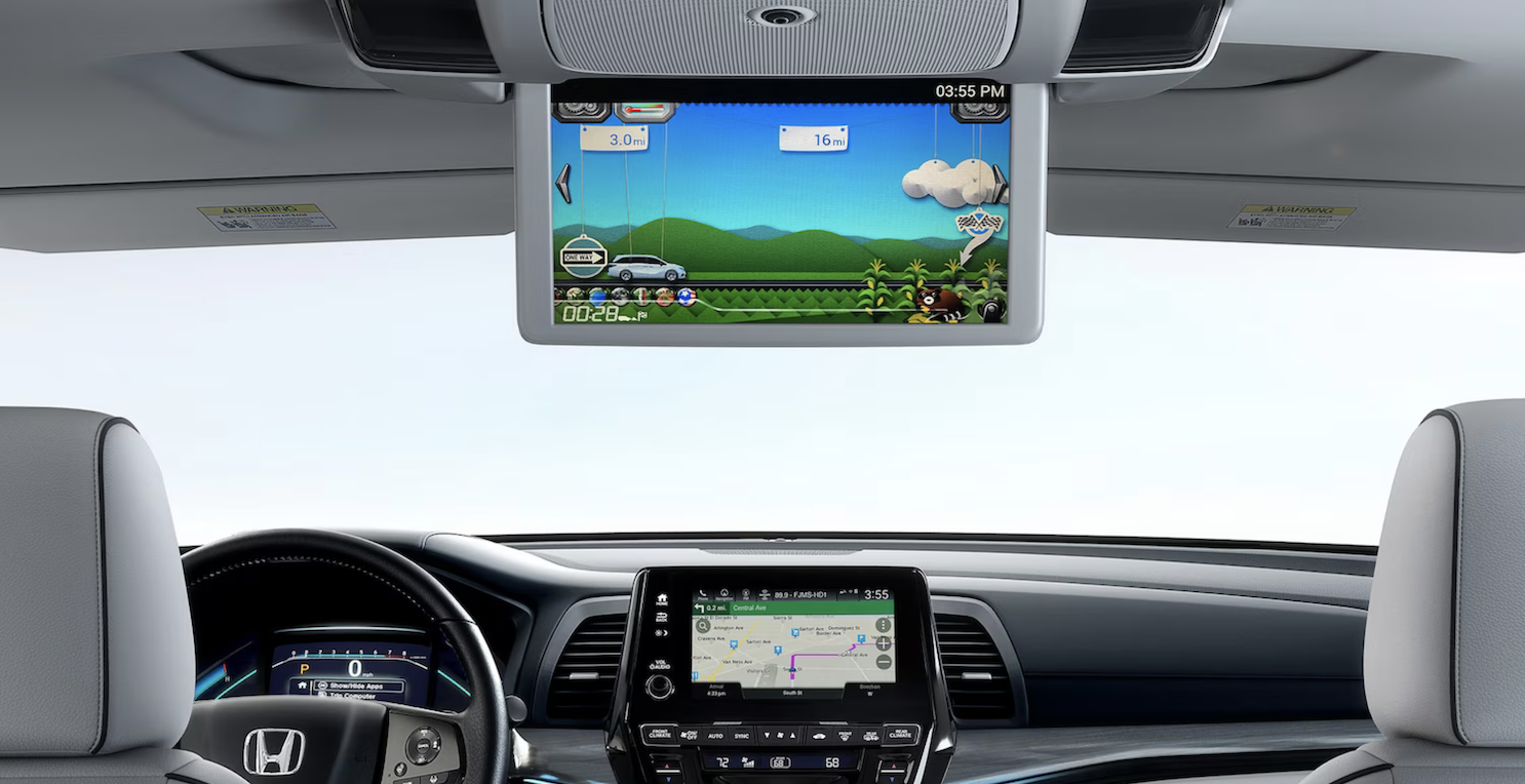 2024 Honda Odyssey Touring Rear Entertainment Screen