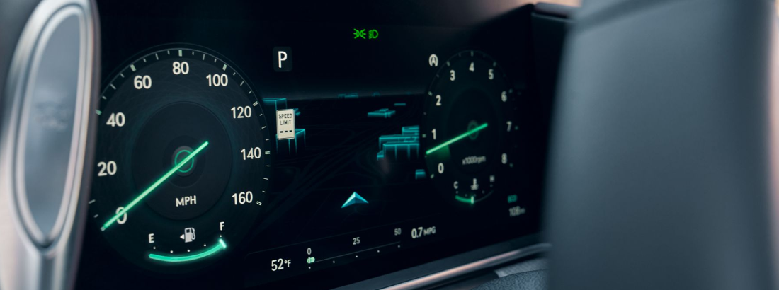 2024 Genesis G90 Digital Instrument Cluster