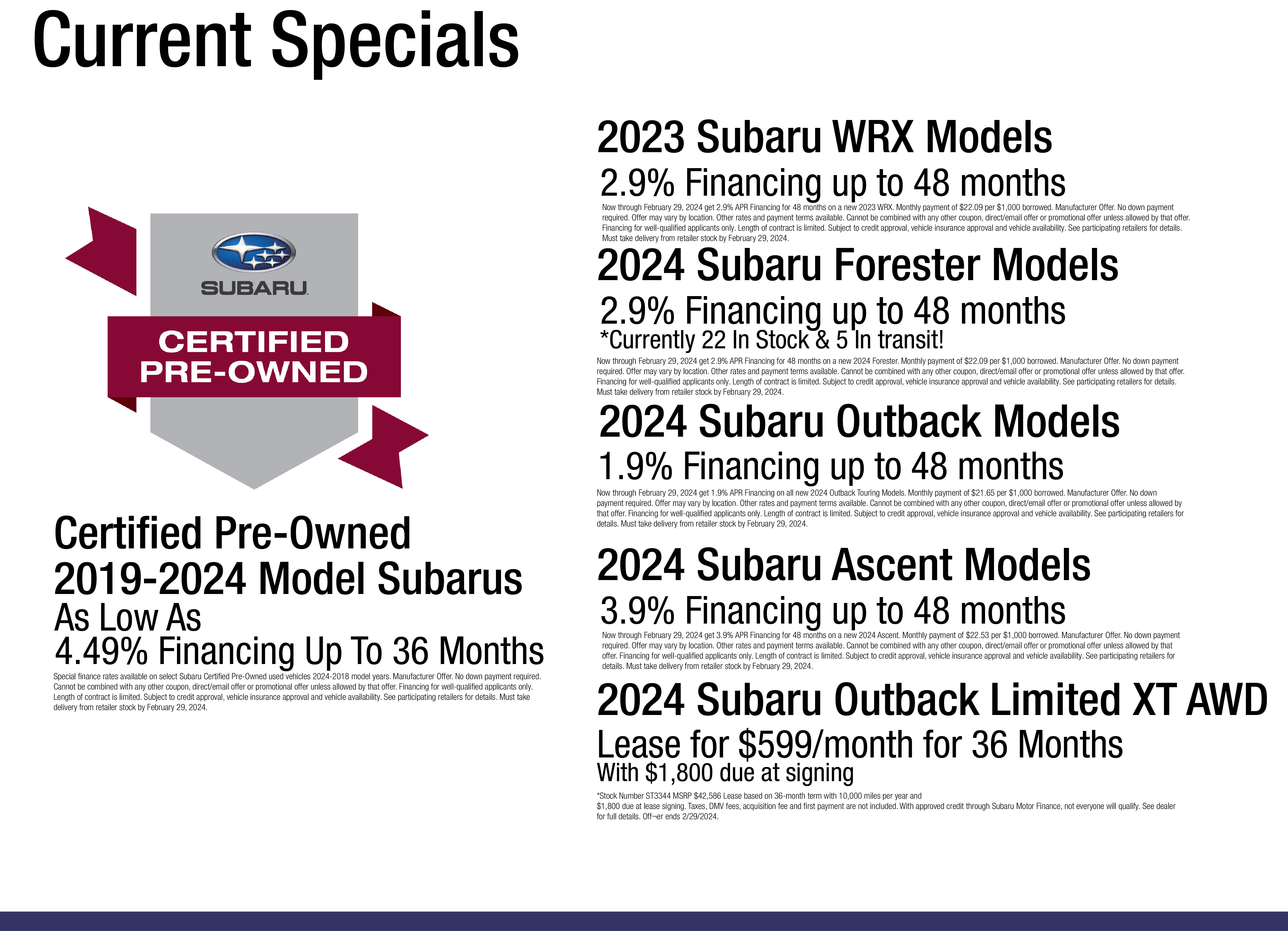 Williams Subaru of Sayre Williams Subaru Sayre