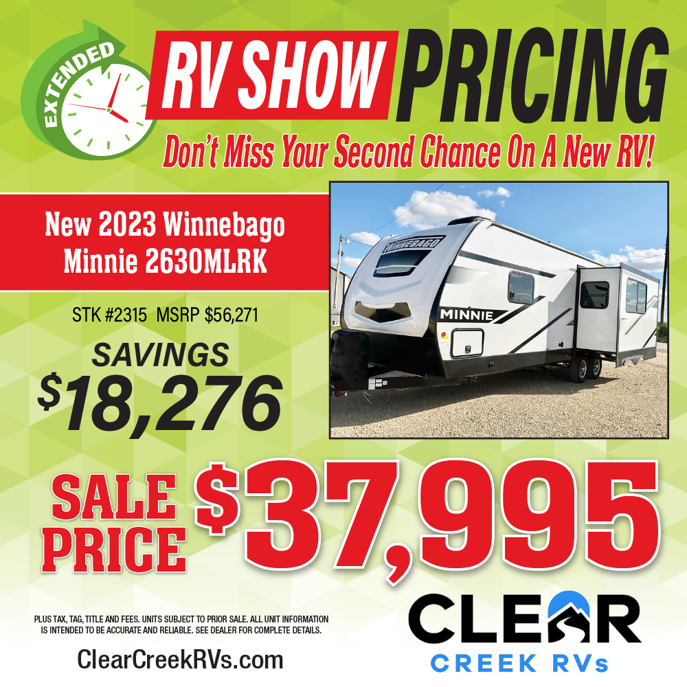 Specials - Clear Creek RVs