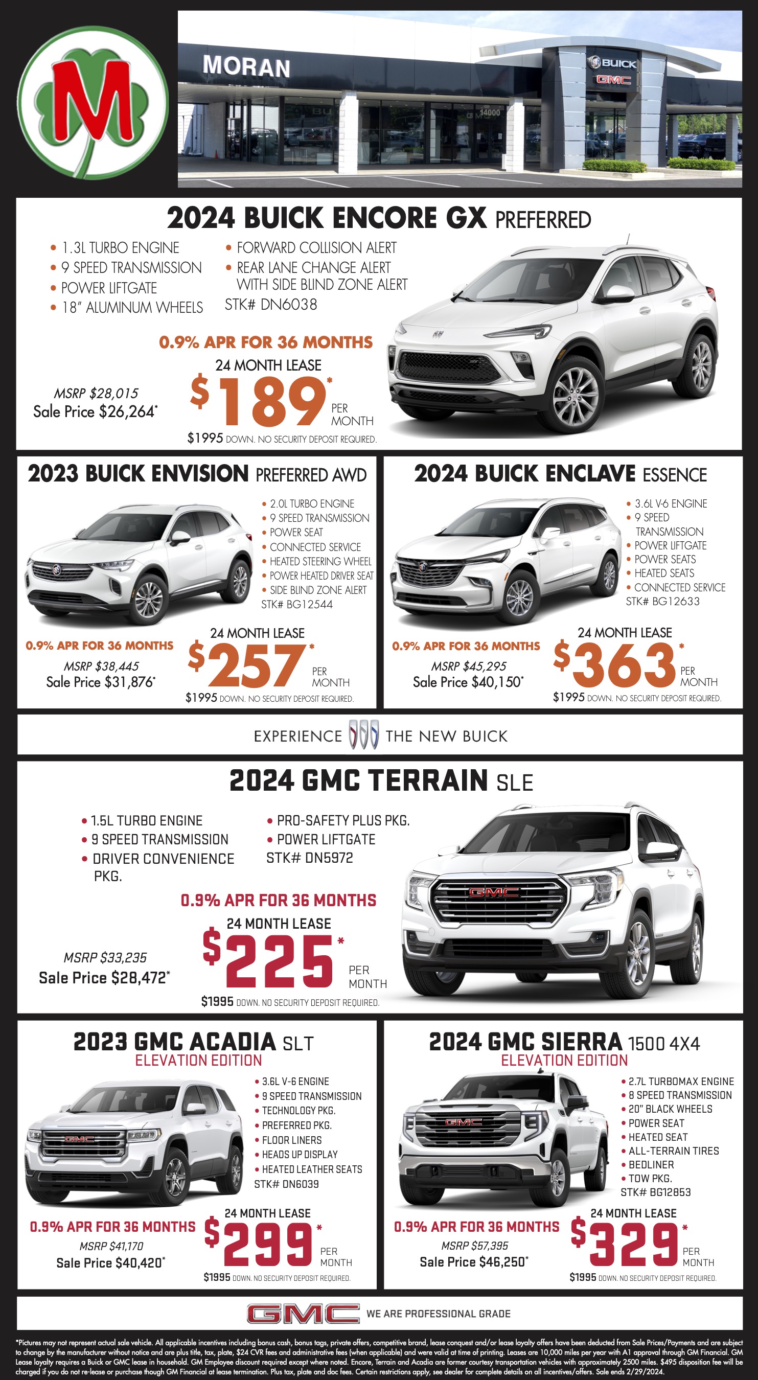 Taylor Buick GMC New Ad Moran Automotive