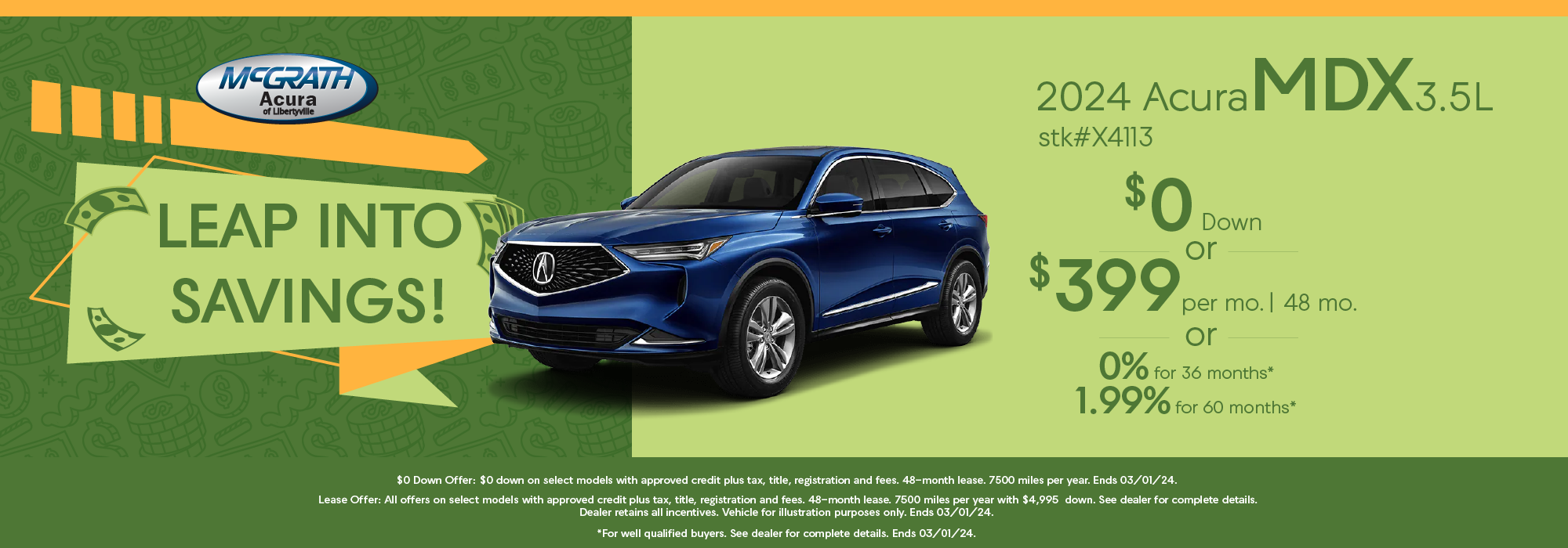 Lease Specials McGrath Acura of Libertyville