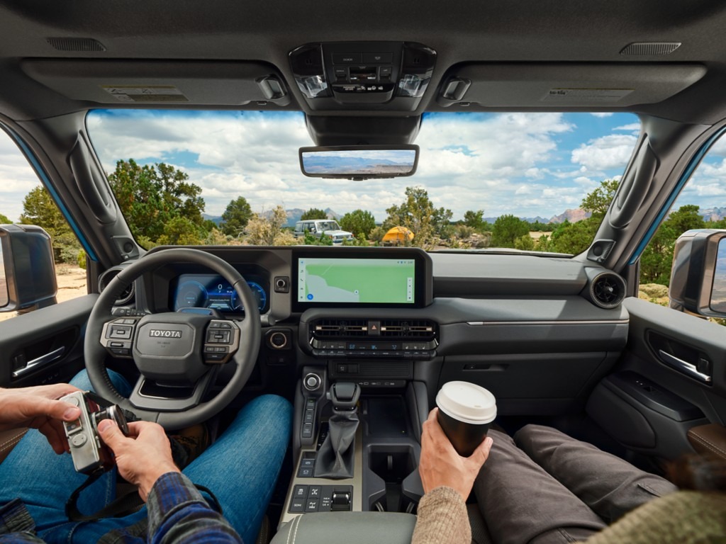 2024 Toyota Land Cruiser Front Dashboard