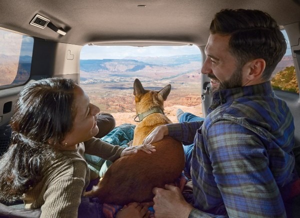 2024 Toyota Land Cruiser Rear Cargo Space