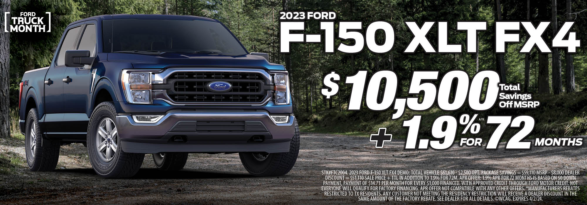 Monthly Specials - Planet Ford 635