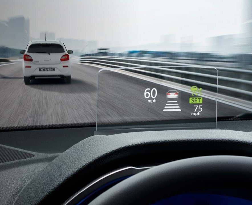 2024 Eclipse Cross Head-Up Display