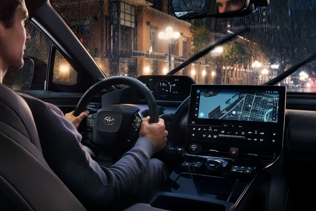 Go Electric with the 2024 Toyota bz4X - Interio