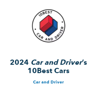 Honda Winners for 2024 Car and Driver 10Best Cars in Bethpage, NY