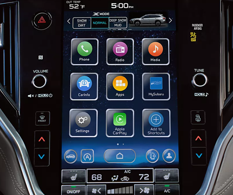 2024 Outback Touchscreen