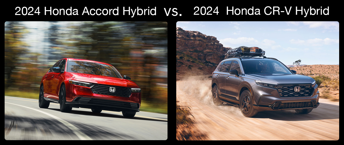 2024 Honda Accord & 2024 Honda CR-V