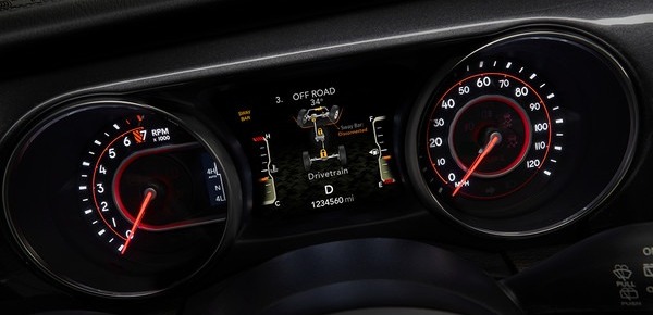 2024 Wrangler Instrumentation