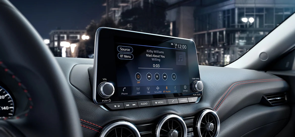 8.0-Inch Touchscreen in the 2024 Nissan Sentra