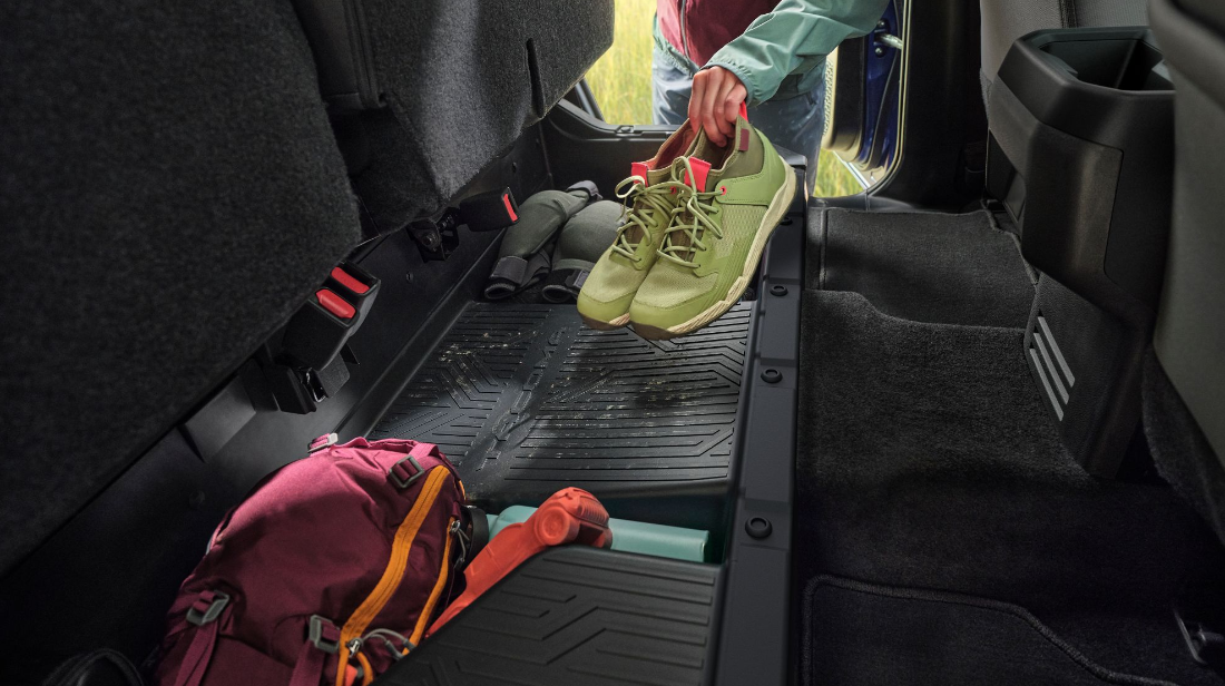 2024 Toyota Tacoma Rear-Seat Under Storage