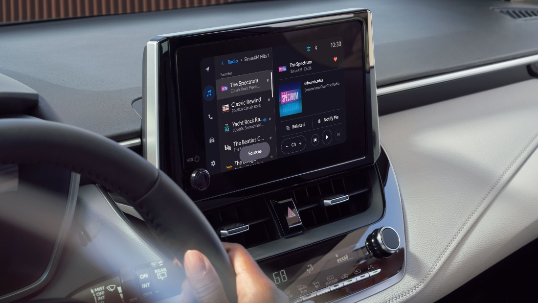 2024 Toyota Corolla Hatchback Touchscreen