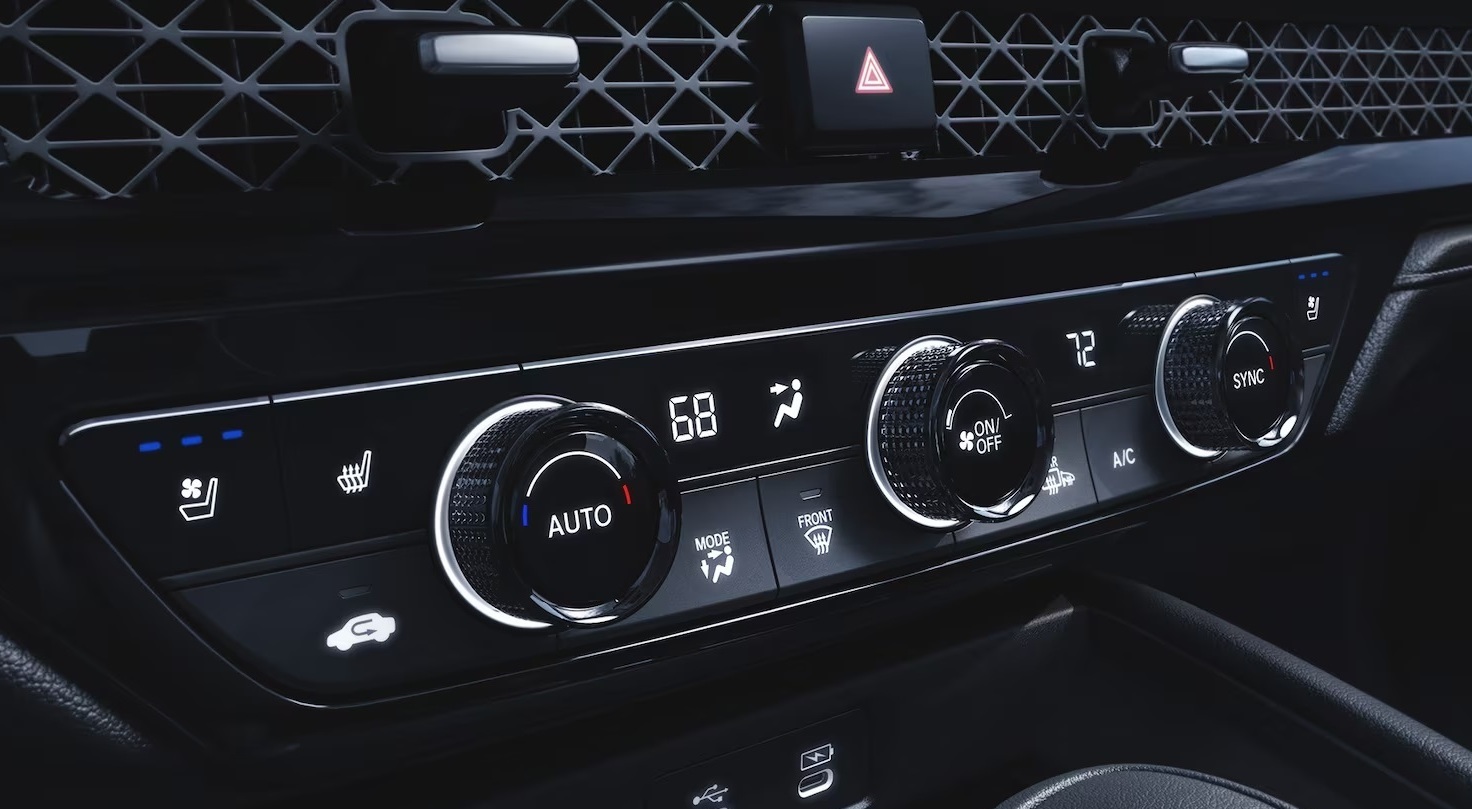 2024 Honda Accord Hybrid Climate Control System