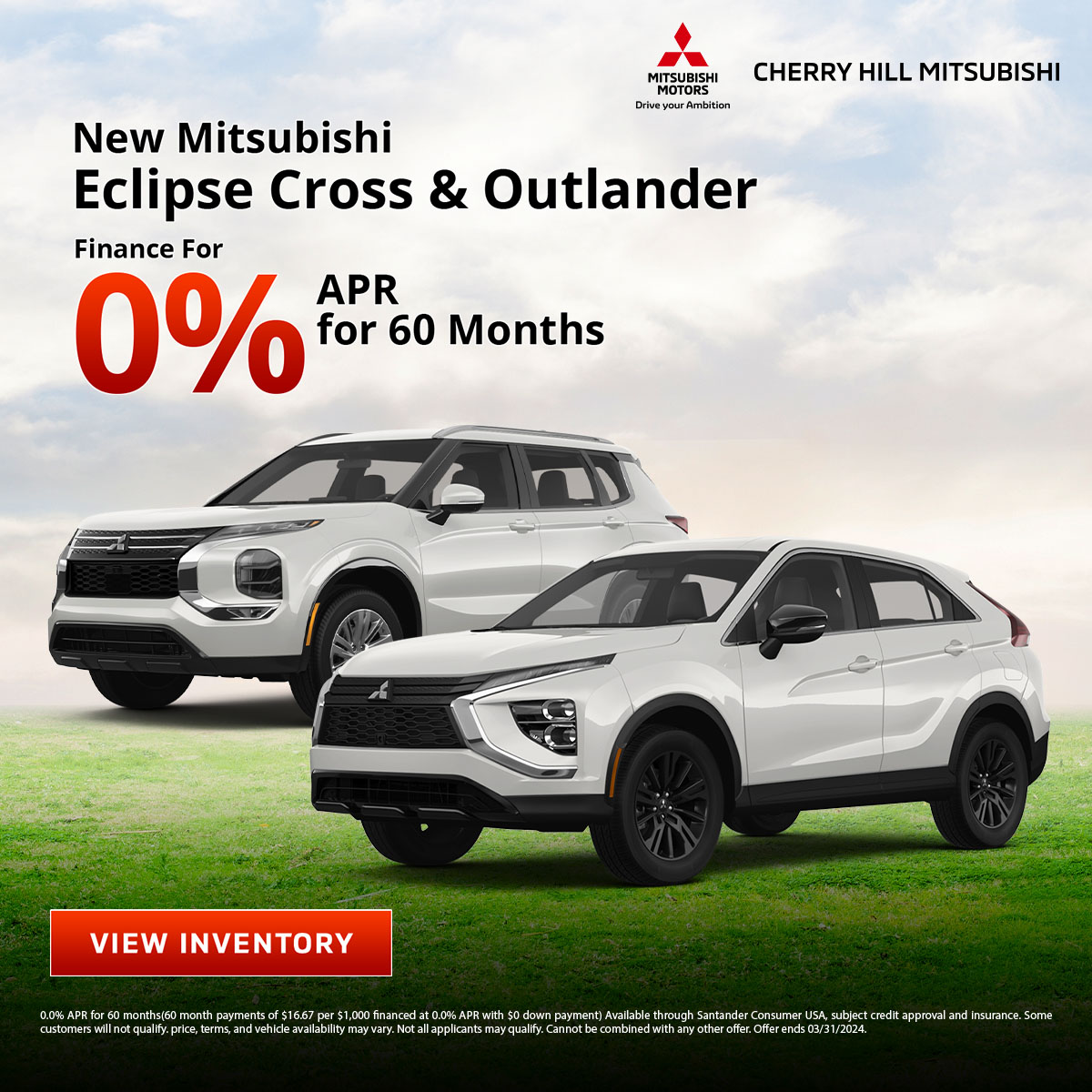 New Vehicle Specials | Cherry Hill Mitsubishi Dealership