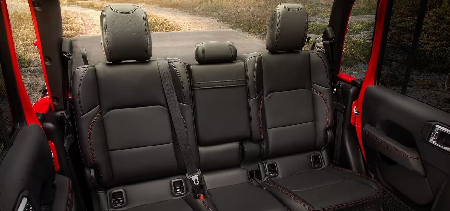 2024 Jeep Gladiator Back Seats