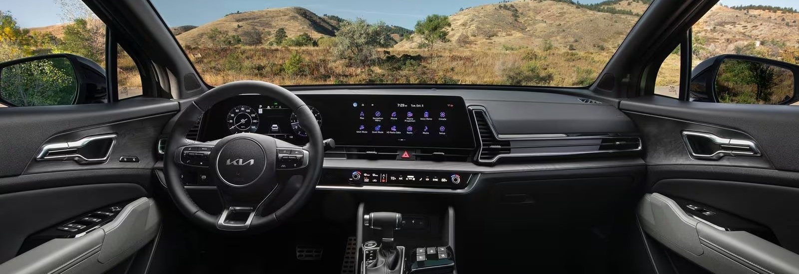 2024 Kia Sportage SX Dashboard