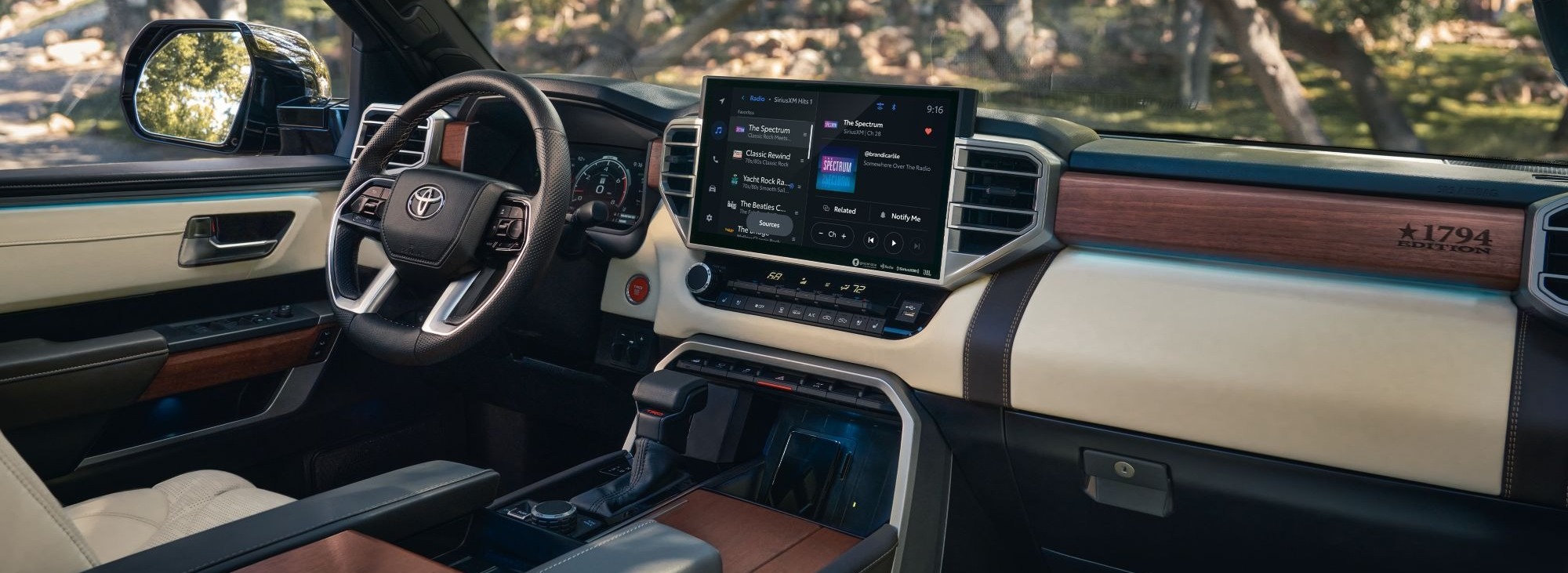 2024 Toyota Tundra Front Cabin