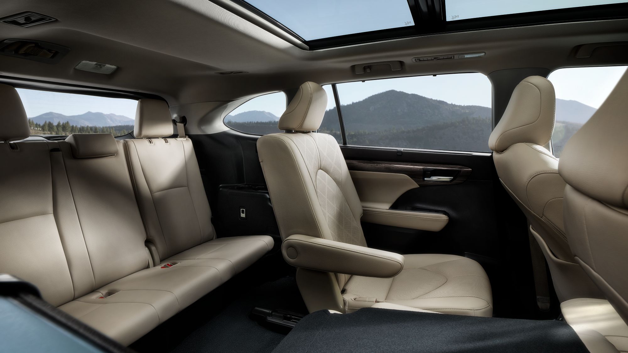 2024 Toyota Highlander Seating Arrangement