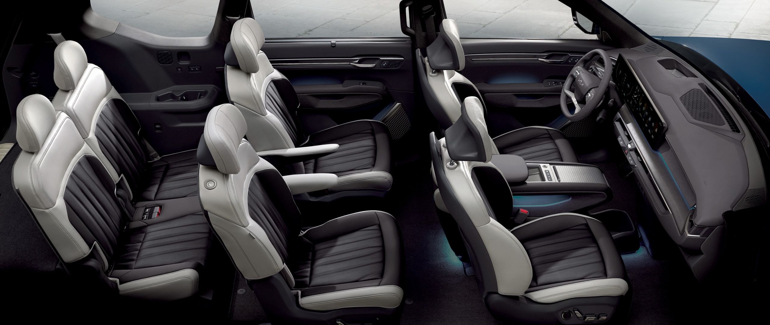 2024 Kia EV9 Seating Arrangement